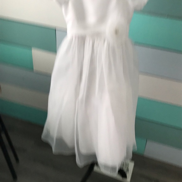 David’s bridal flower girl dress size 12 pit/Pit 12” waist 11” length 30” - Picture 3 of 12